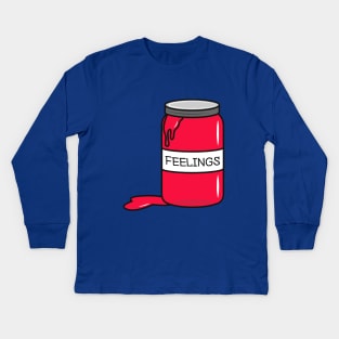 Feelings in a Jar Kids Long Sleeve T-Shirt